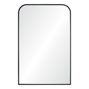 Jackline 36&quot Tall Rectangle Wall Mirror Black