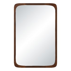 Sisley 36&quot H x 24&quot W Wall Mirror Brown