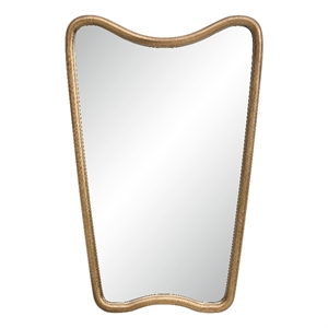 Echoa 35.75&quot H x 23.75&quot W Wall Mirror Gold-Bronze