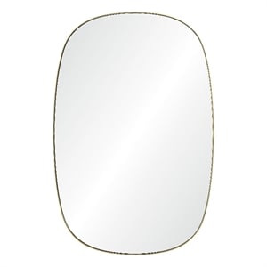 Gallegos 36&quot Tall Rectangle Wall Mirror Yellow
