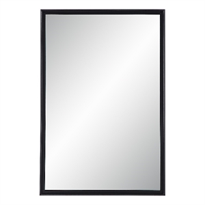 Lausanne 36&quot Tall Rectangular Mirror Matte Black