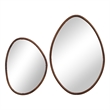 Tivoli Wall Mirror Brown