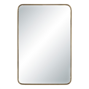 Franca 36&quot H x 24&quot W Wall Mirror Yellow