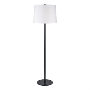 Nevin 61.75&quot Length Floor Lamp Matte Black