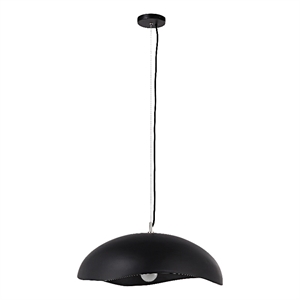 Filomena 22&quot Wide 1-Light Chandelier Matte Black