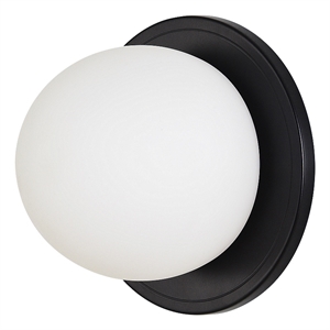 Sybils 6.5&quot Length Wall Sconce Matte Black