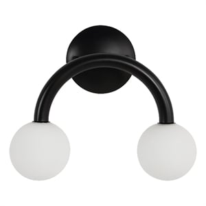 Santo 10.5&quot Height Wall Sconces Matte Black