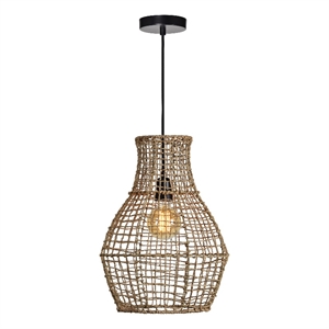 Nahanni 18.9&quot Length Ceiling Fixture Brown
