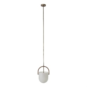 Brillio 10&quot Length Ceiling Fixture Matte Antique Brass