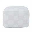 Payne Indoor Cotton Pouf Ivory