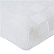Persona Indoor Cotton Floor Pouf Ivory
