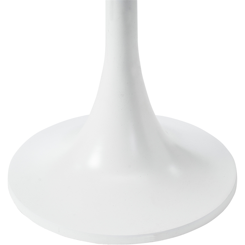 Alina Indoor Aluminum Table White