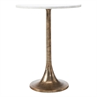 Amalya Indoor Aluminum Table Antique Brass