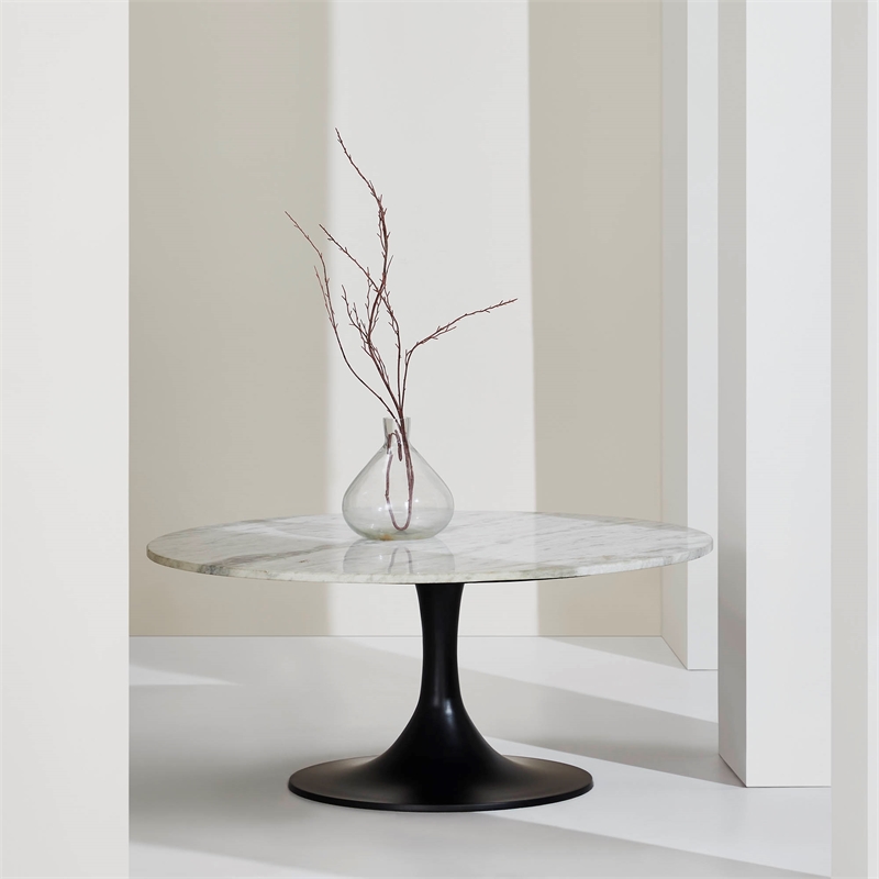 Loveada Indoor Aluminum Table Matte Black