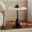 Corrine Indoor Aluminum Table Matte Black