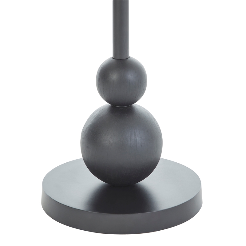Corrine Indoor Aluminum Table Matte Black