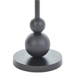 Corrine Indoor Aluminum Table Matte Black