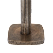 Allard Indoor Cast Aluminum Side Table Antique Brass
