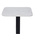 Laila Indoor Cast Aluminum Side Table Matte Black