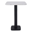 Laila Indoor Cast Aluminum Side Table Matte Black