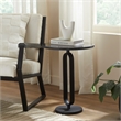 Eryx Indoor Cast Aluminum Side Table Matte Black