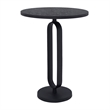 Eryx Indoor Cast Aluminum Side Table Matte Black