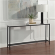 Bodin Indoor Iron Console Table Matte Black