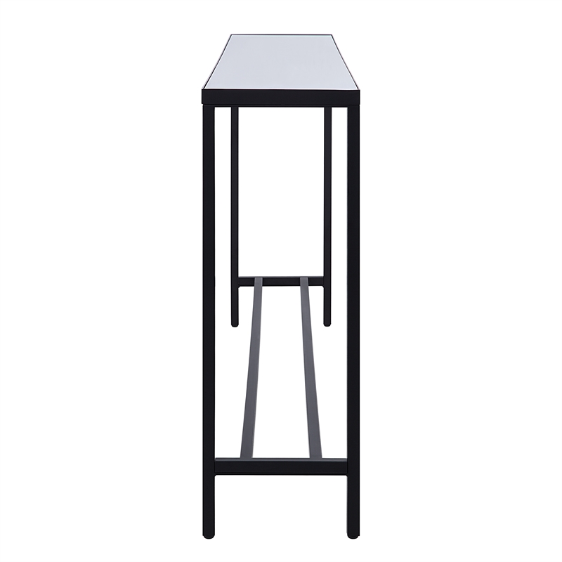 Bodin Indoor Iron Console Table Matte Black