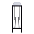 Bodin Indoor Iron Console Table Matte Black