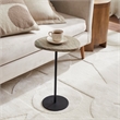 Bethany Indoor Iron Side Table Black