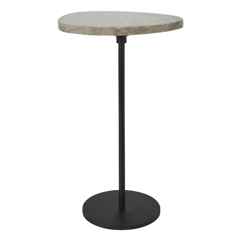 Bethany Indoor Iron Side Table Black