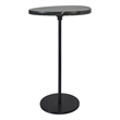 Adeline Indoor Iron Side Table Black