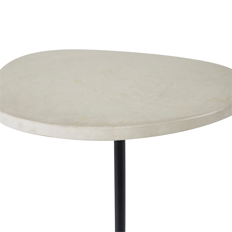Chelsea Indoor Iron Side Table Black