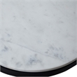 Arryn Indoor Cast Aluminum Side Table Black