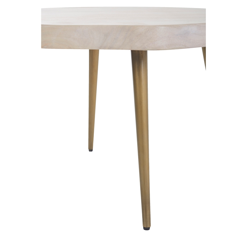 Core Indoor Acacia Wood Table White