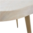 Core Indoor Acacia Wood Table White
