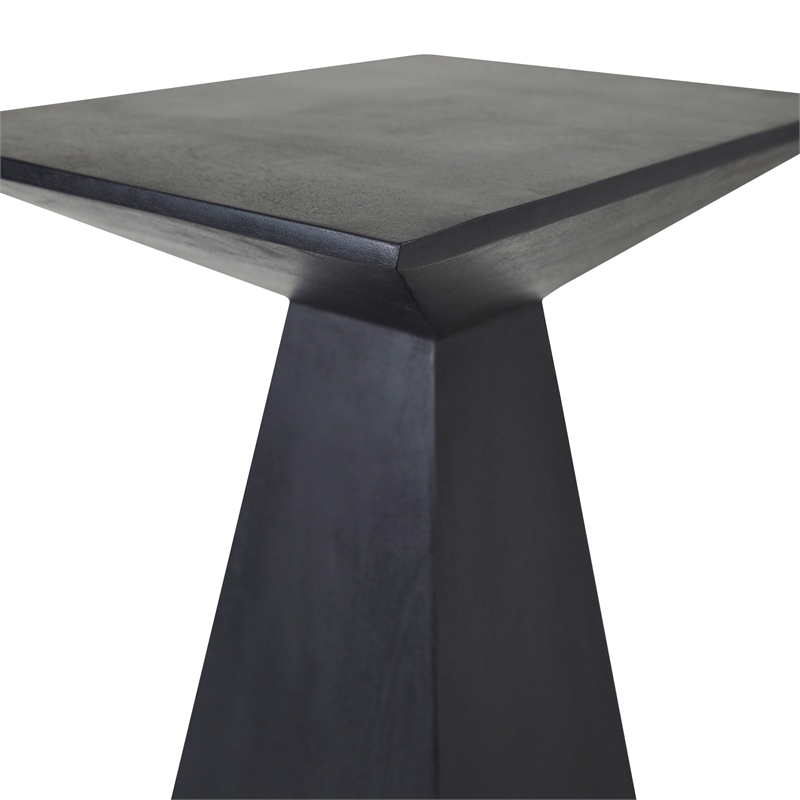 Moulin Indoor Mango Wood Side Table Black