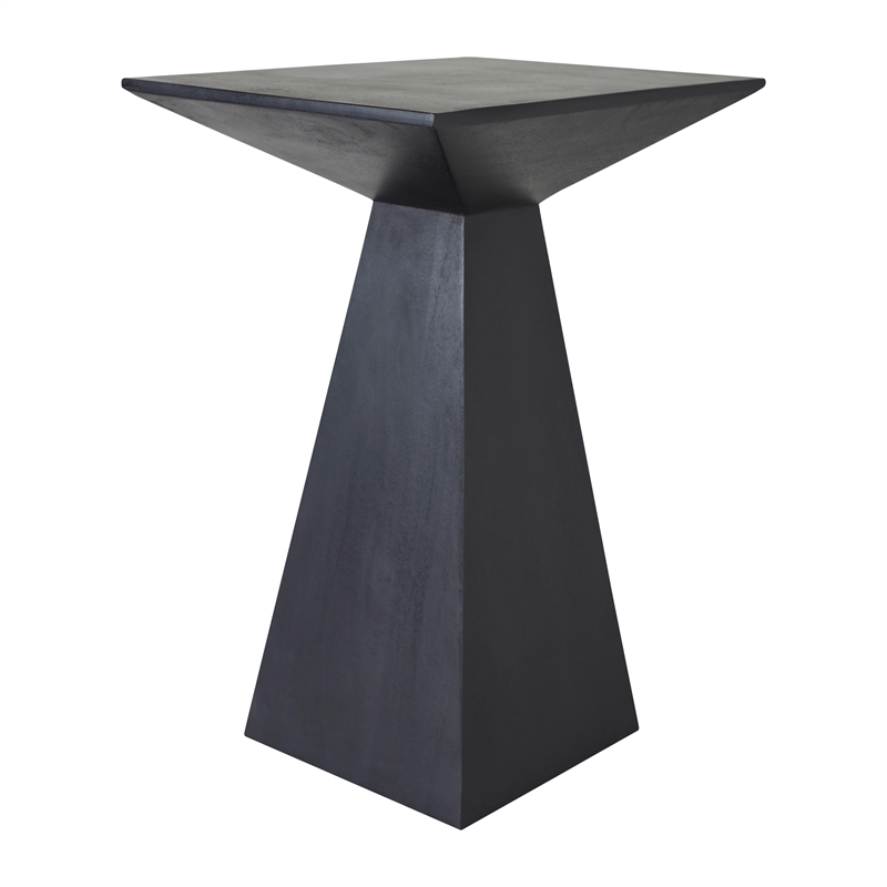 Moulin Indoor Mango Wood Side Table Black
