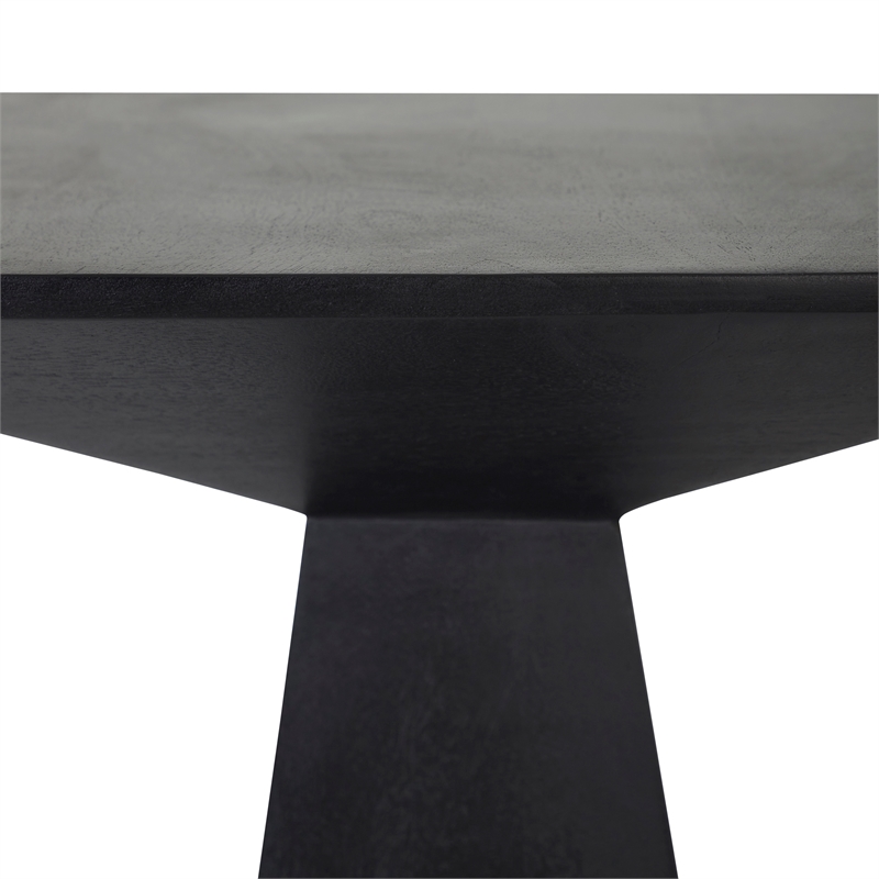 Moulin Indoor Mango Wood Side Table Black