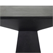 Moulin Indoor Mango Wood Side Table Black