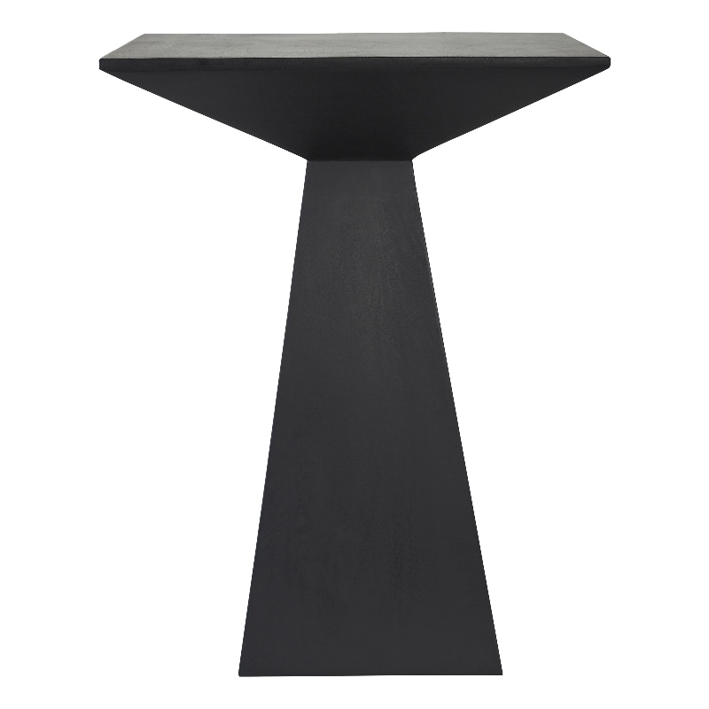 Moulin Indoor Mango Wood Side Table Black