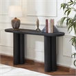 Dayna Indoor Mango Wood Console Table Black