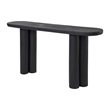 Dayna Indoor Mango Wood Console Table Black