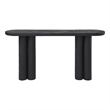 Dayna Indoor Mango Wood Console Table Black