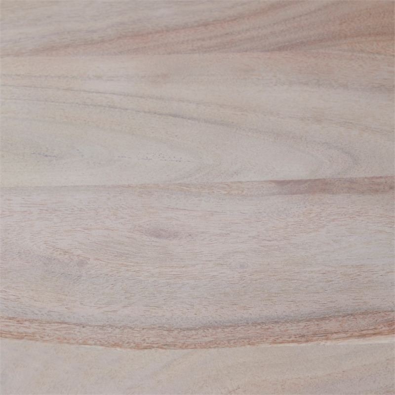 Antares Indoor Acacia Wood Side Table Whitewash