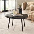 Parson Indoor Mango Wood  Coffee Table Matte Black