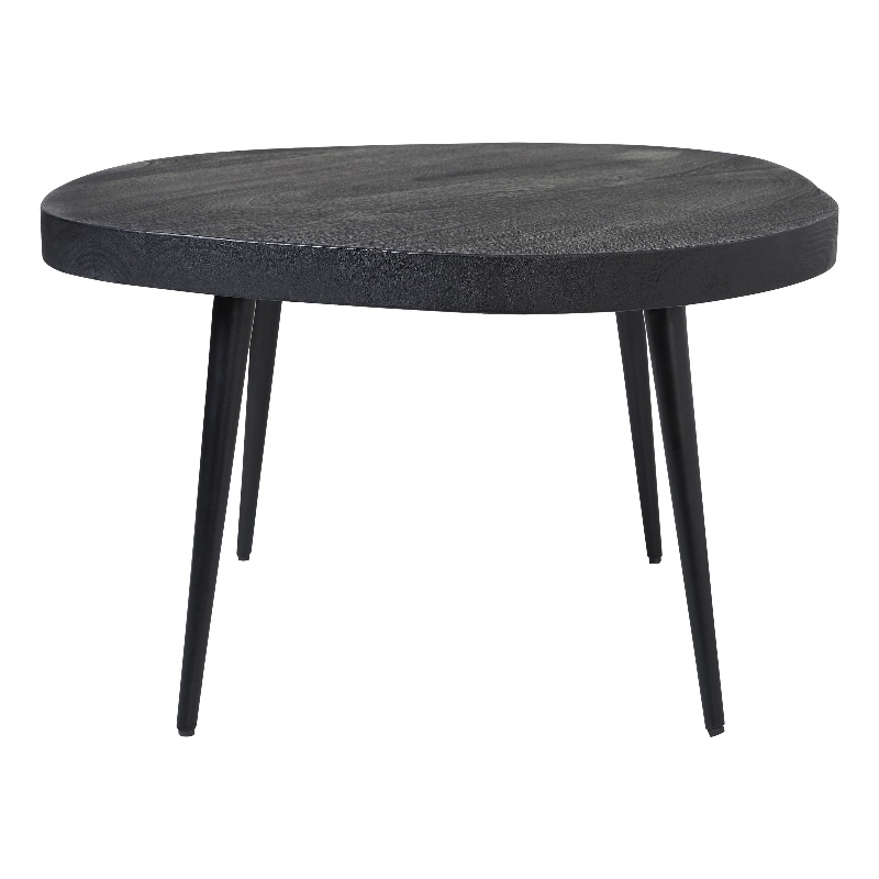 Parson Indoor Mango Wood  Coffee Table Matte Black
