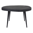 Parson Indoor Mango Wood  Coffee Table Matte Black