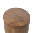 Salvatore Indoor Mango Wood Side Table Light Brown