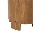 Salvatore Indoor Mango Wood Side Table Light Brown